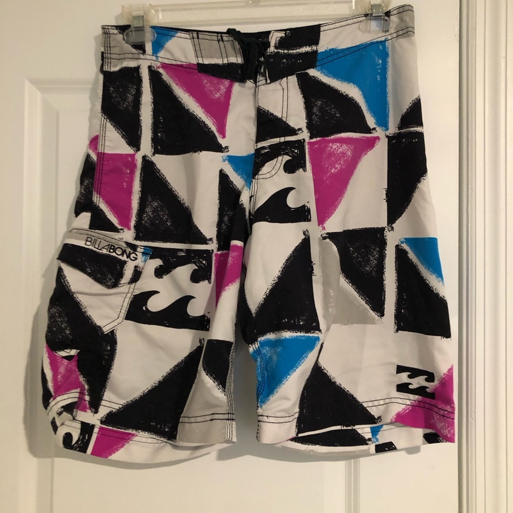 Billabong Geometric Print Board Shorts